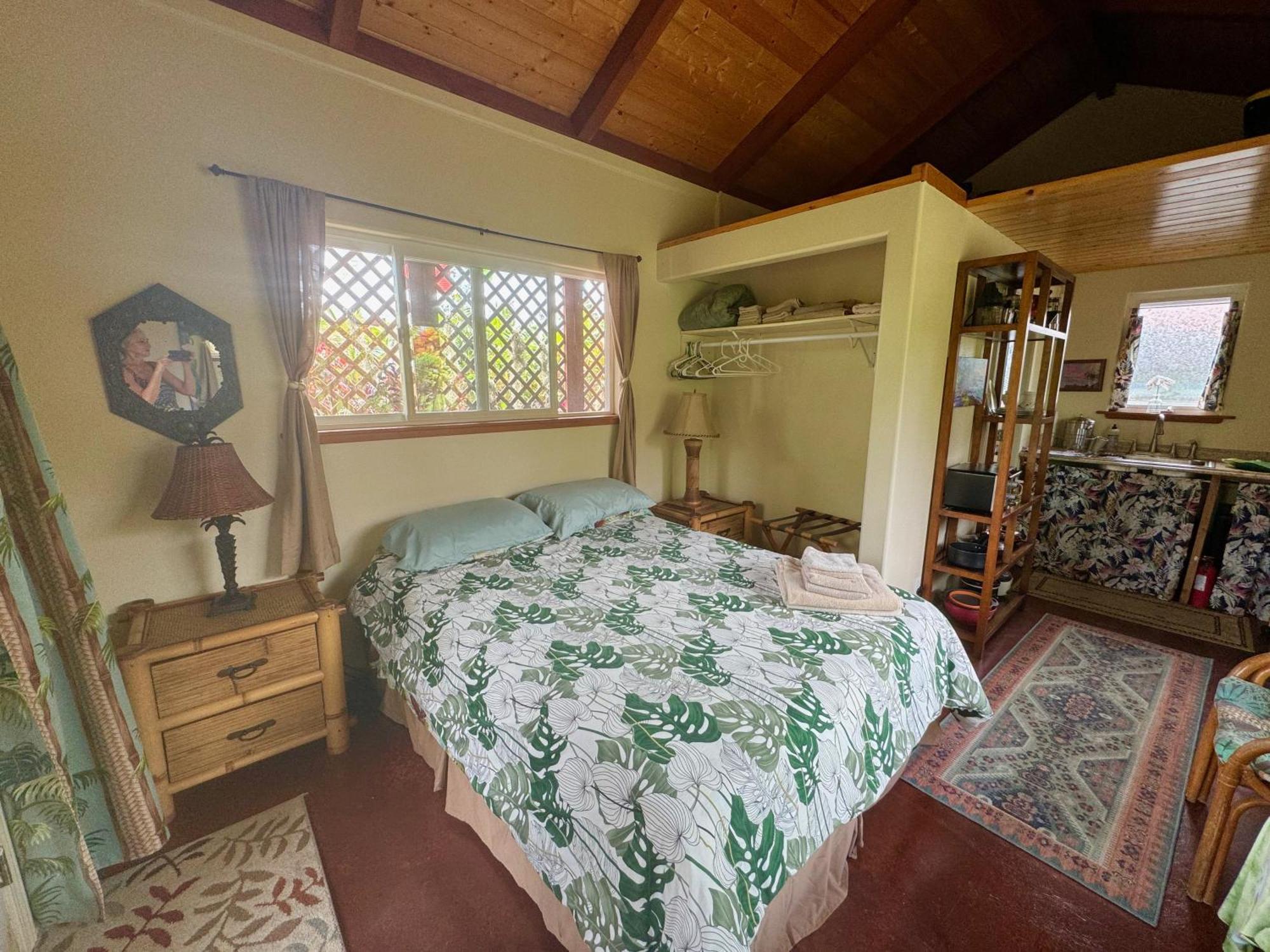 Tropical Zen Bungalow Pahoa Exteriör bild